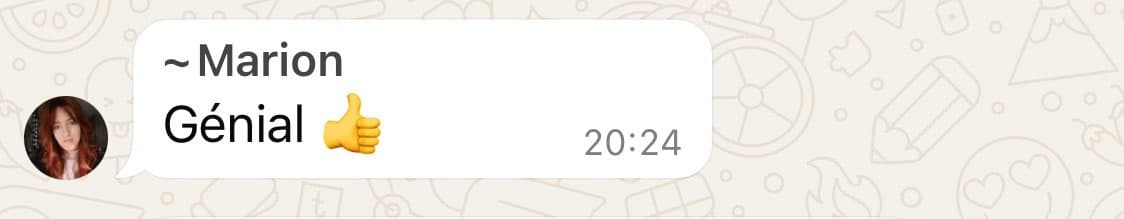 Génial 👍